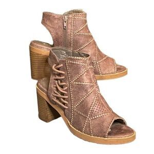 Not Rated Peep Toe Booties